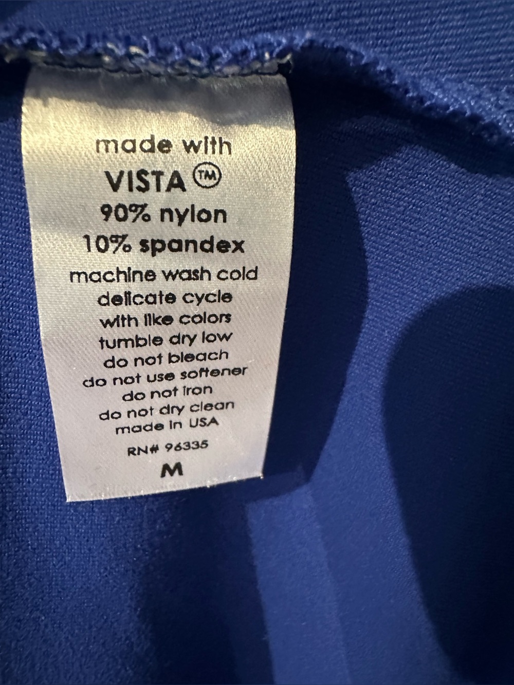 Susana Monaco Crew Short Sleeve Dress in Nocturnal Blue size Medium New with tag - Picture 6 of 6